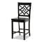 Baxton Studio Nicolette Modern and Contemporary Transitional Dark Brown Finished Wood 5-Piece Pub Set 176-11421-9776-Zoro - alternate 3